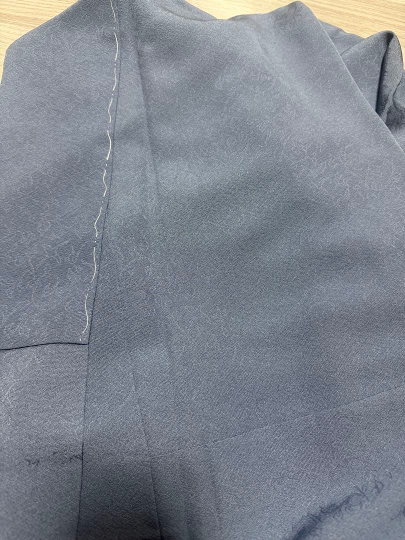 サックスブルー 色無地 卒業式 入学式 御茶会 - メルカリ