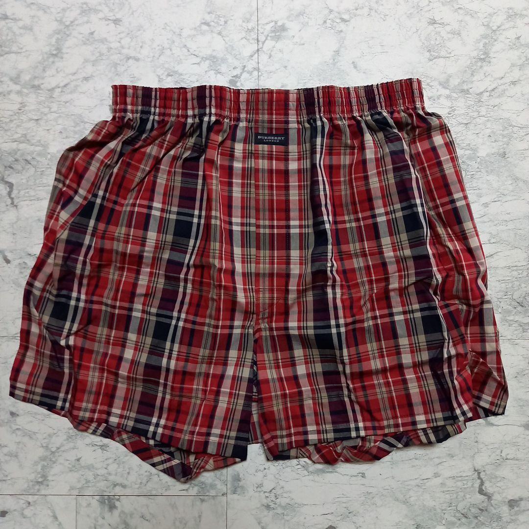 BURBERRY バーバリー トランクス サイズL 未使用品 チェック柄 - メルカリ