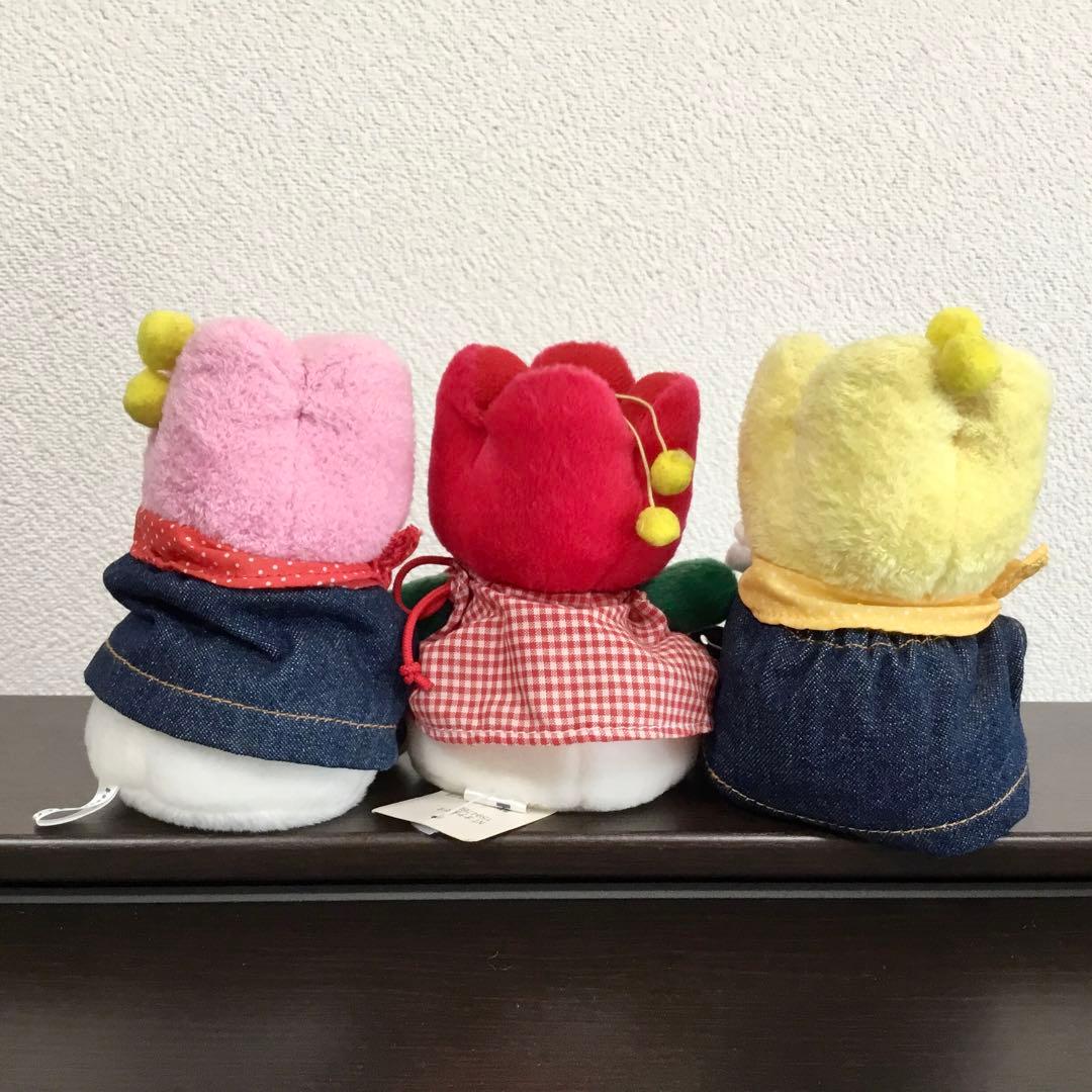 ハウステンボス チューリーちゃんぬいぐるみ3個セット タグ付き - メルカリ