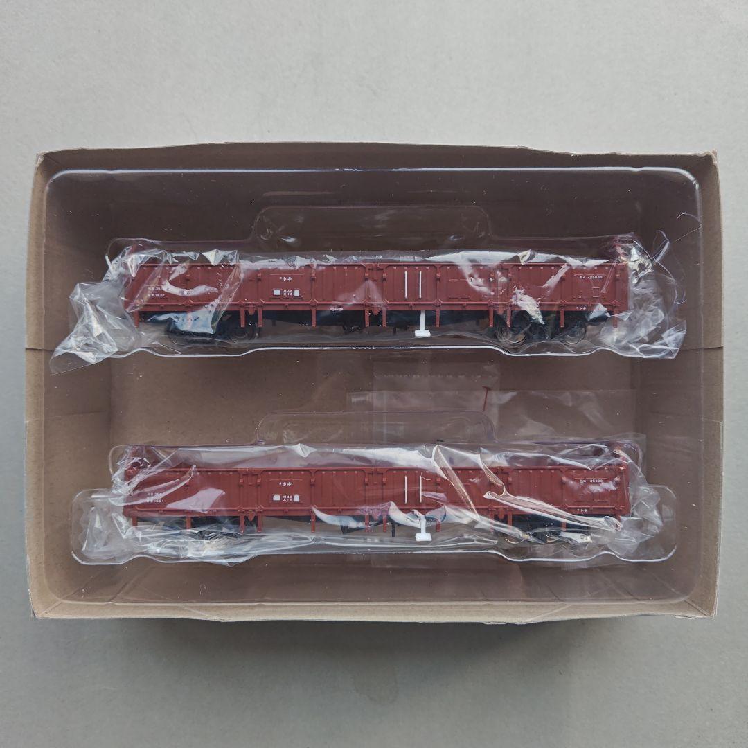 絶版品】トラムウェイ 国鉄トキ25000形 アオリ戸&妻構︰プレス鋼板