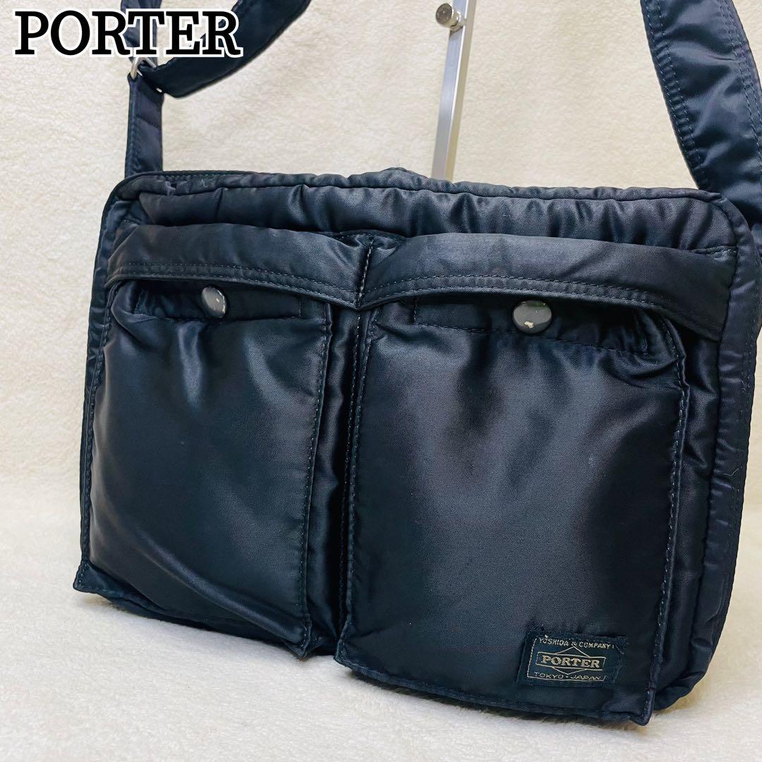 PORTER ポーター タンカー ショルダーバッグ 二層 黒 L ポーター愛用レビュー｜最高！タンカー ショルダーバッグ(L) | 僕と