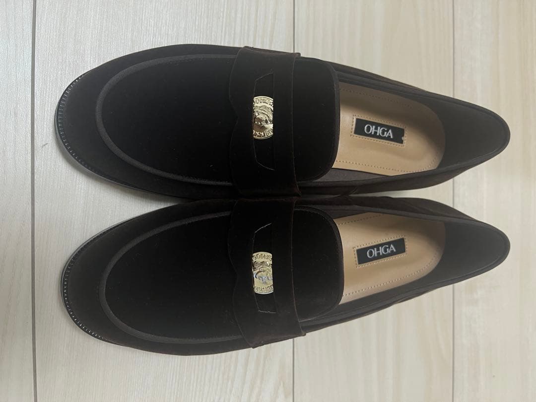 OHGA ベルベット ローファー OHGA ベルベット ローファー