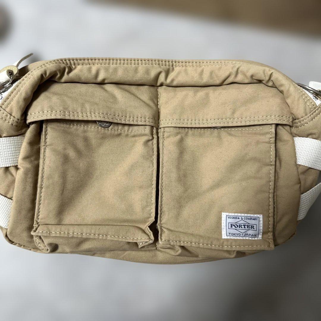 希少レア【限定コラボ】フェリシモ×PORTER ポーター ウエストバッグ