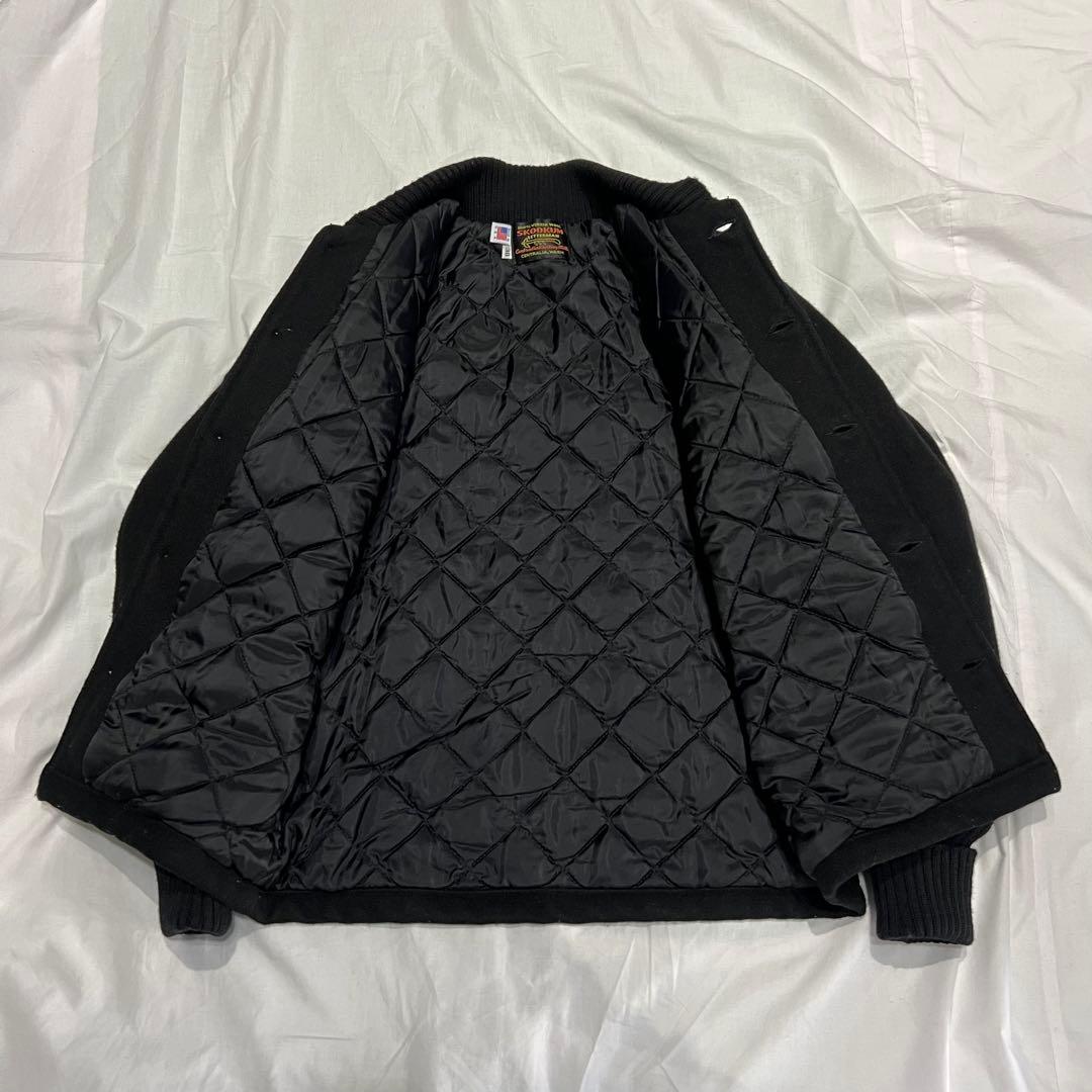 SKOOKUM ウール レターマン ジャケット スクーカム スタジャン - メルカリ