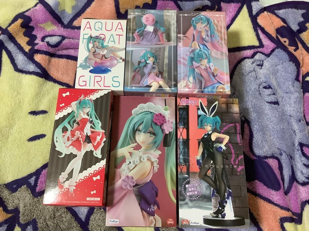 お買い得！新品未開封！初音ミクプライズフィギュア6個セット！ - メルカリ