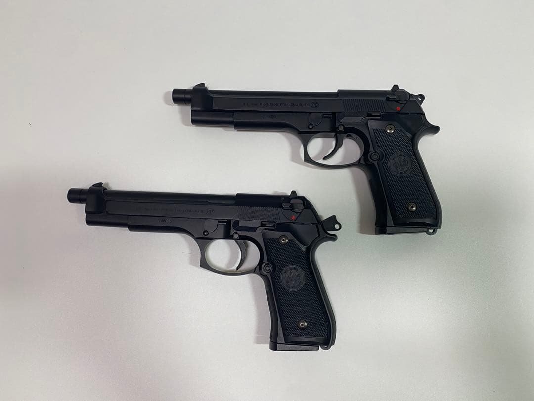 中古] M9ロングスライドカスタム 東京マルイ USM9 ベース 2丁拳銃