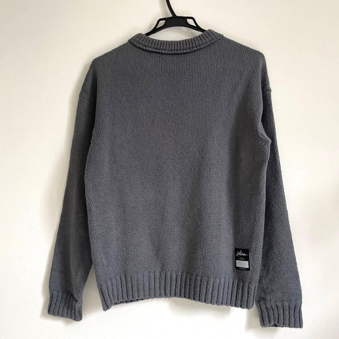 ロロピアーナ×藤原ヒロシコットンニットセーターグレーS