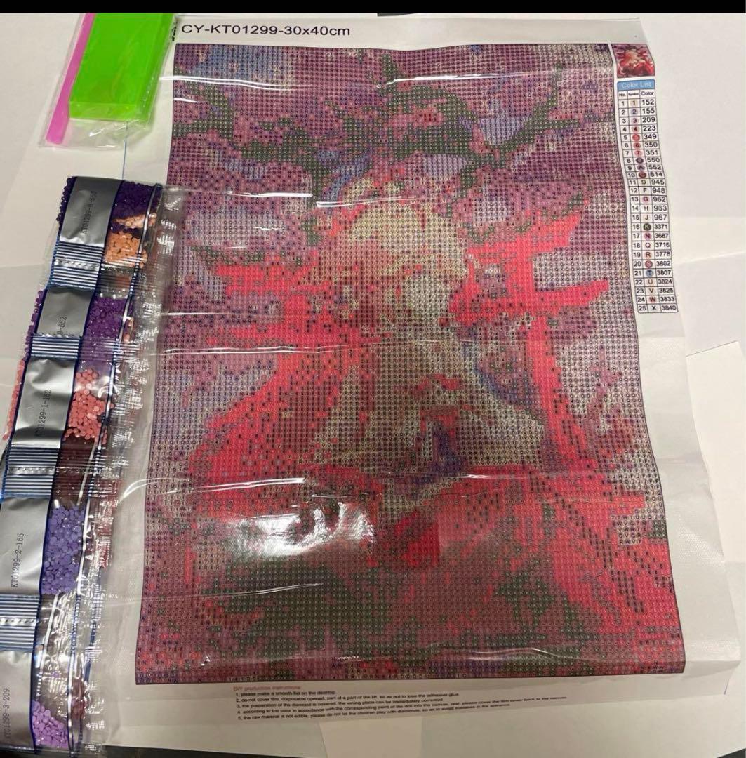 ダイヤモンドアート 原神 2枚セット - メルカリ