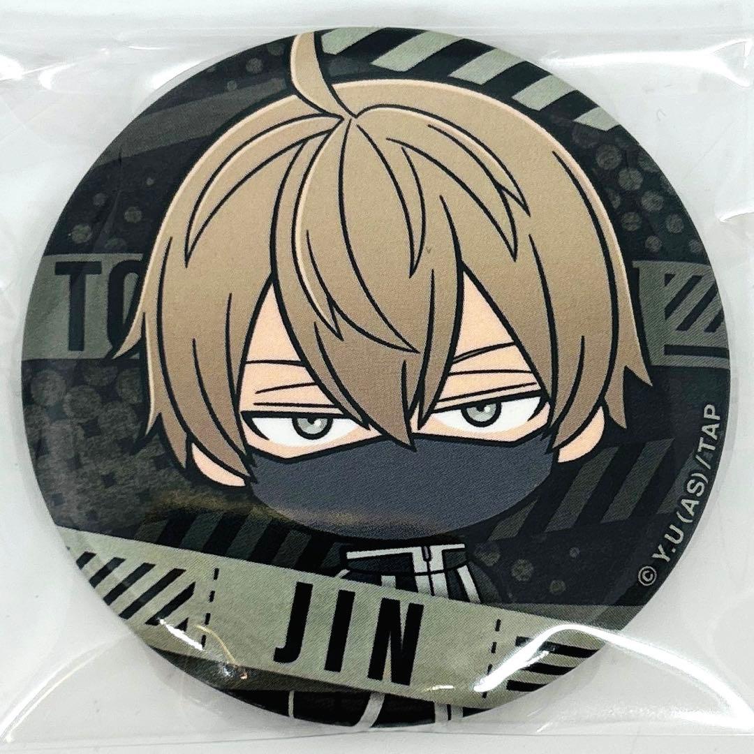 桃源暗鬼 ミニキャラver. 皇后崎迅 缶バッジ クリアラバーコースター 2