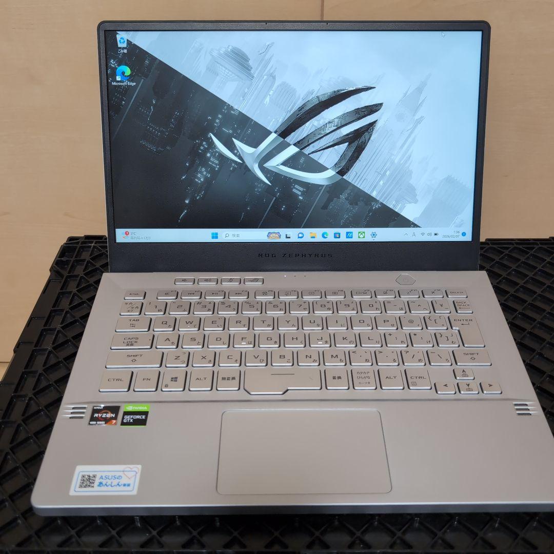 ゲーミングPC【訳あり品ASUS ROG Zephyrus G14 GA401ⅱ - メルカリ