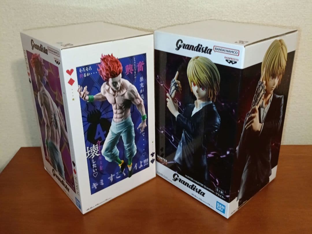 HUNTER×HUNTER Grandista ヒソカ クラピカ 2種セット - メルカリ