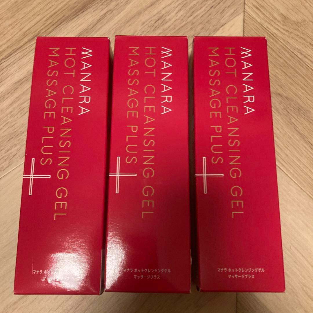 新品未使用　マナラ　ホットクレンジングジェル 3本セット Amazon.co.jp: MANARA Hot Cleansing Gel, 7.1 oz (200 g) / 2 Months