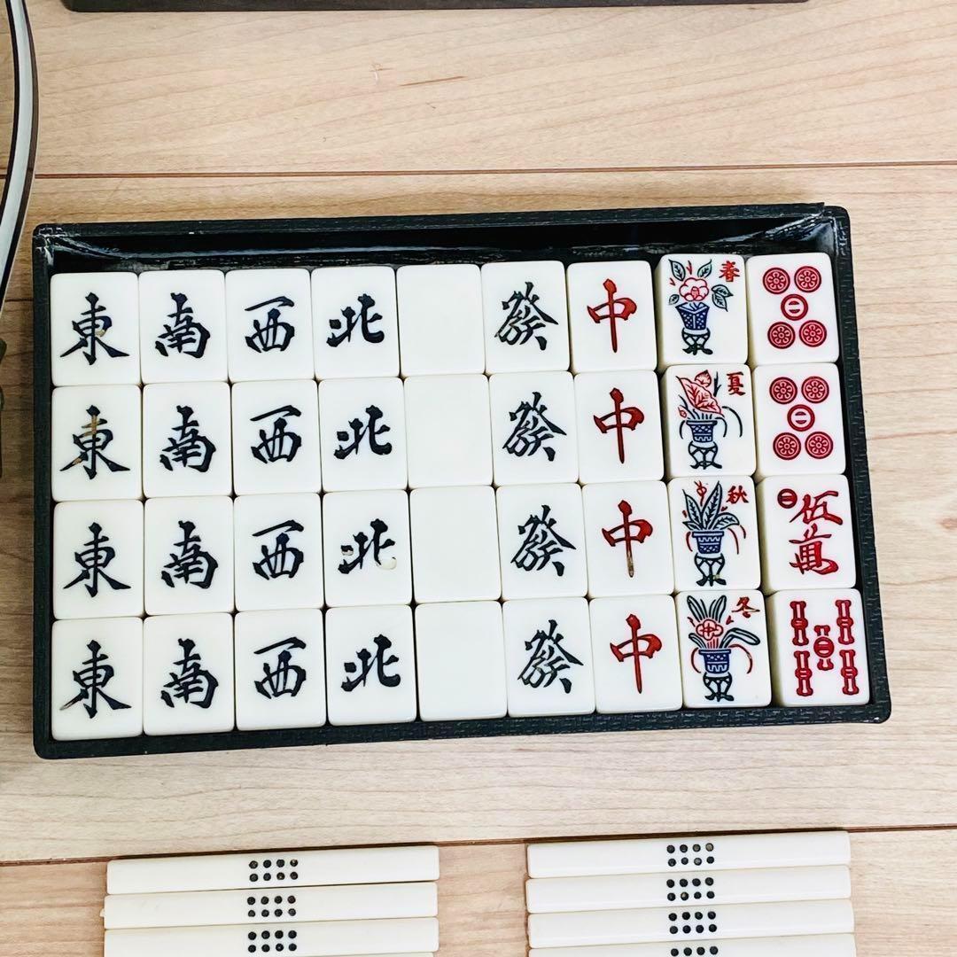 匿名配送】☆激レア☆ミズノ丸一 麻雀牌 丸一家紋牌 レトロ ビンテージ