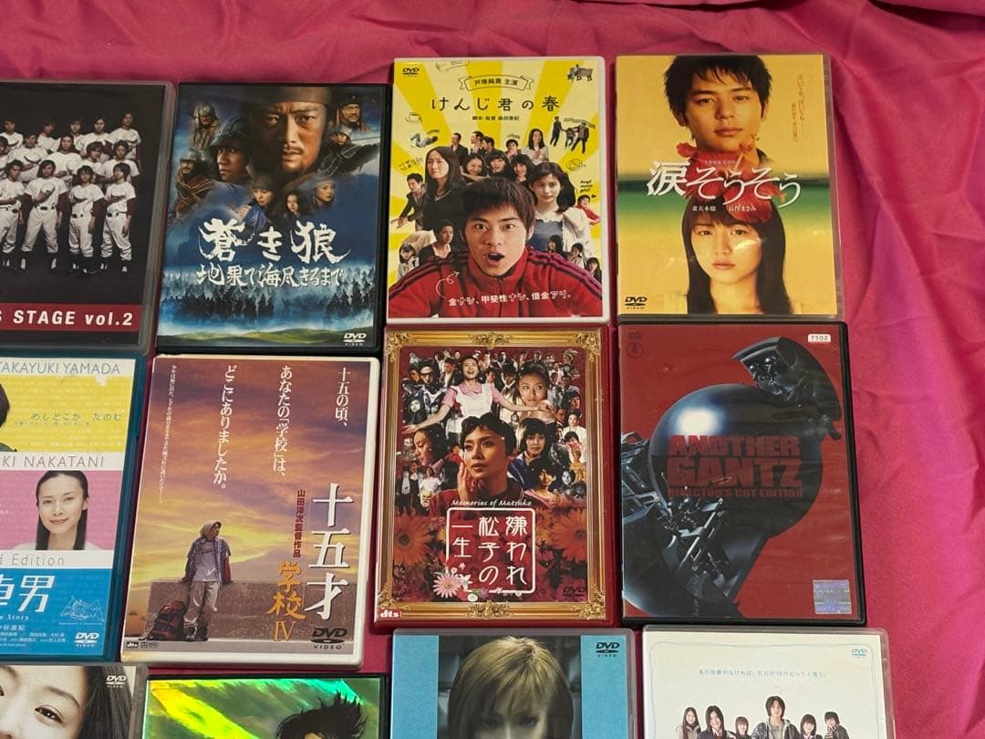 邦画DVD 25枚セット GANTZ チア男子 電車男 関ジャニ∞ ラストゲーム