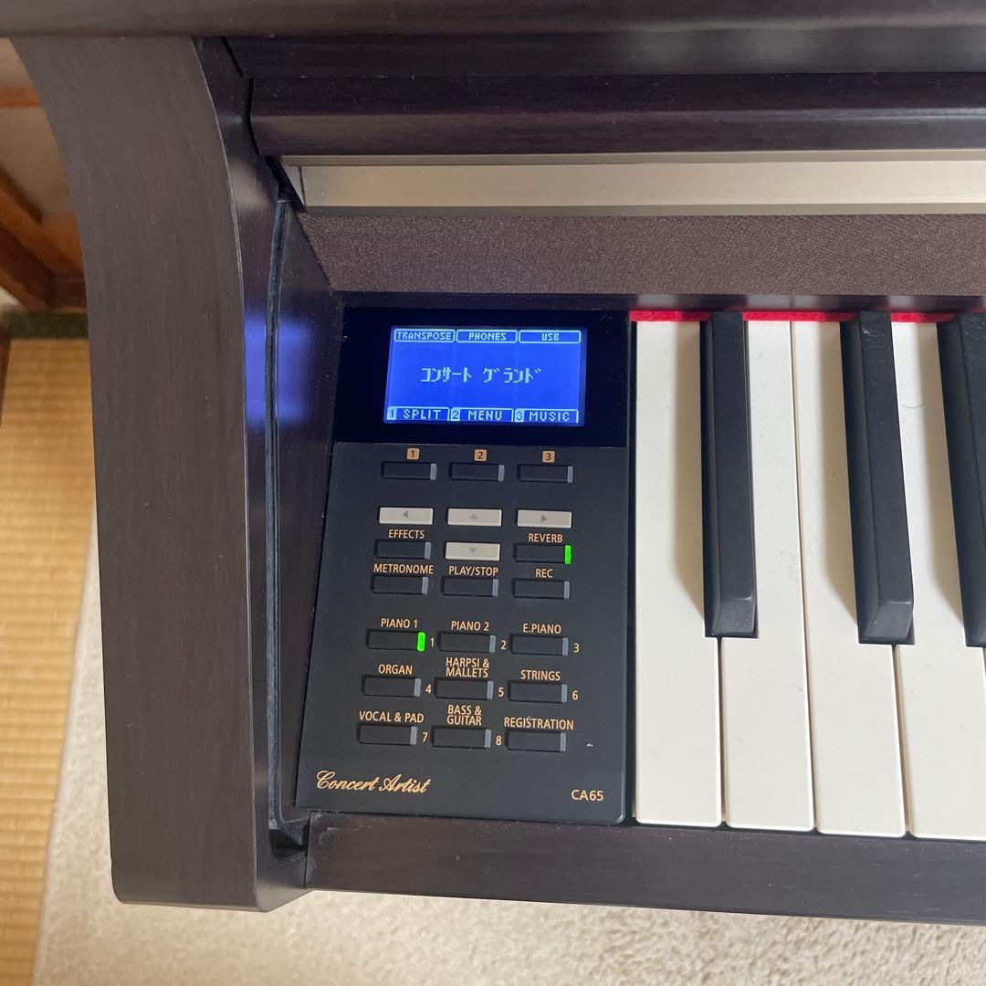 KAWAI CA65 電子ピアノ 一部鍵盤タッチやや硬め 動作確認済み - メルカリ