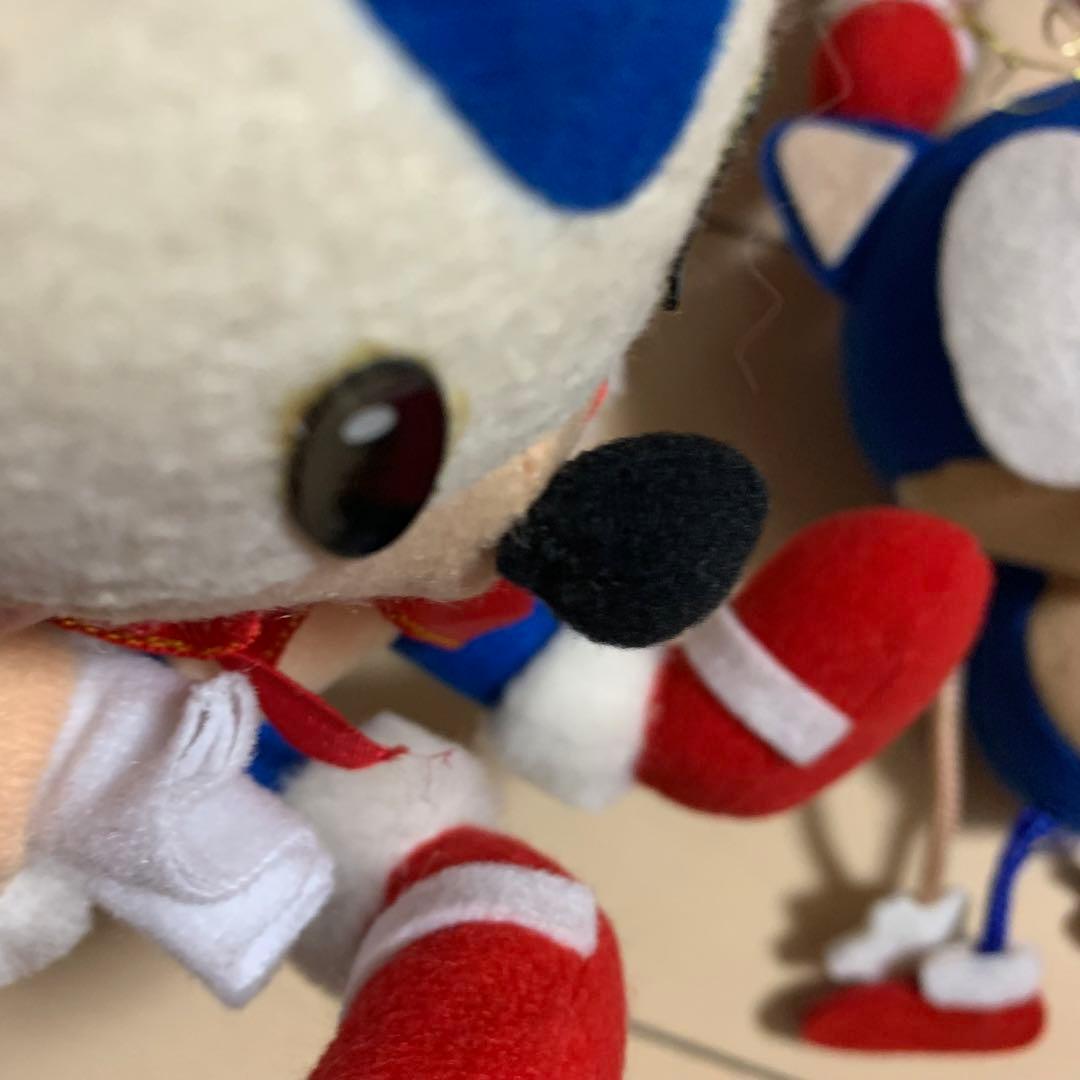 1991年SEGA ソニック・ザ・ヘッジホッグ ぬいぐるみ 4個セット - メルカリ