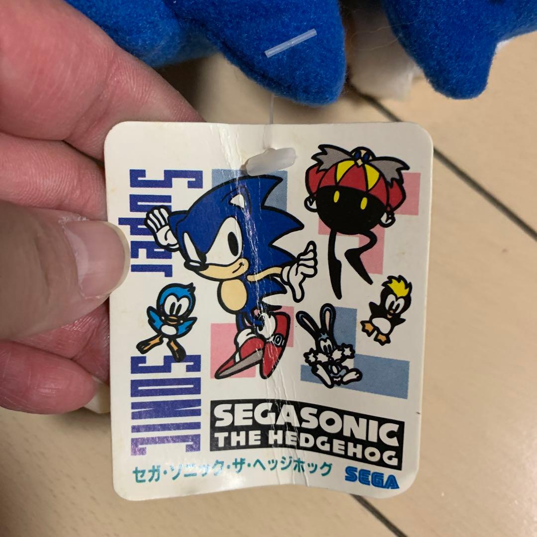 1991年SEGA ソニック・ザ・ヘッジホッグ ぬいぐるみ 4個セット - メルカリ