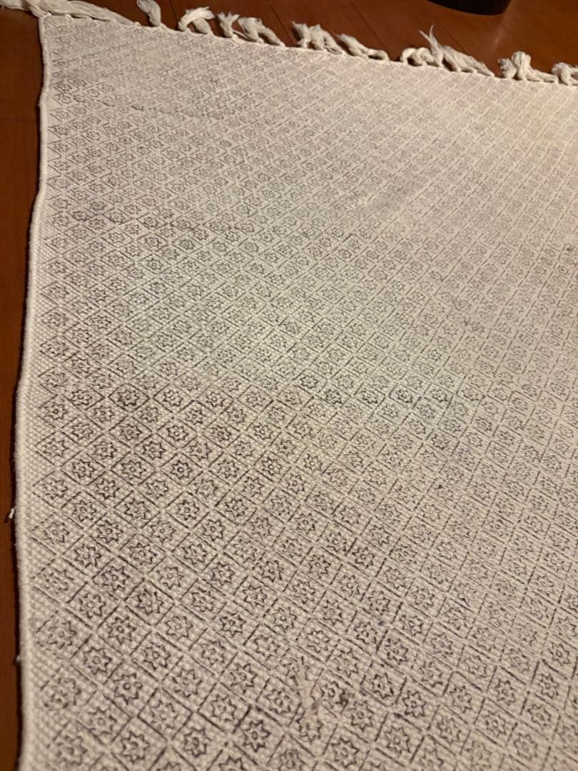 ZARA HOME ラグ ベージュ/グレ (200 x 160) - メルカリ