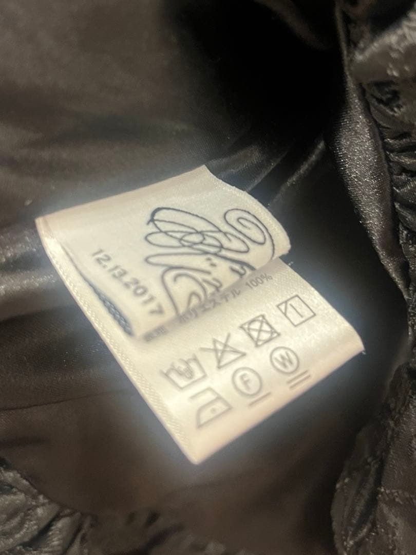 トリートユアセルフ ジャガード ミニワンピース ブラック - メルカリ