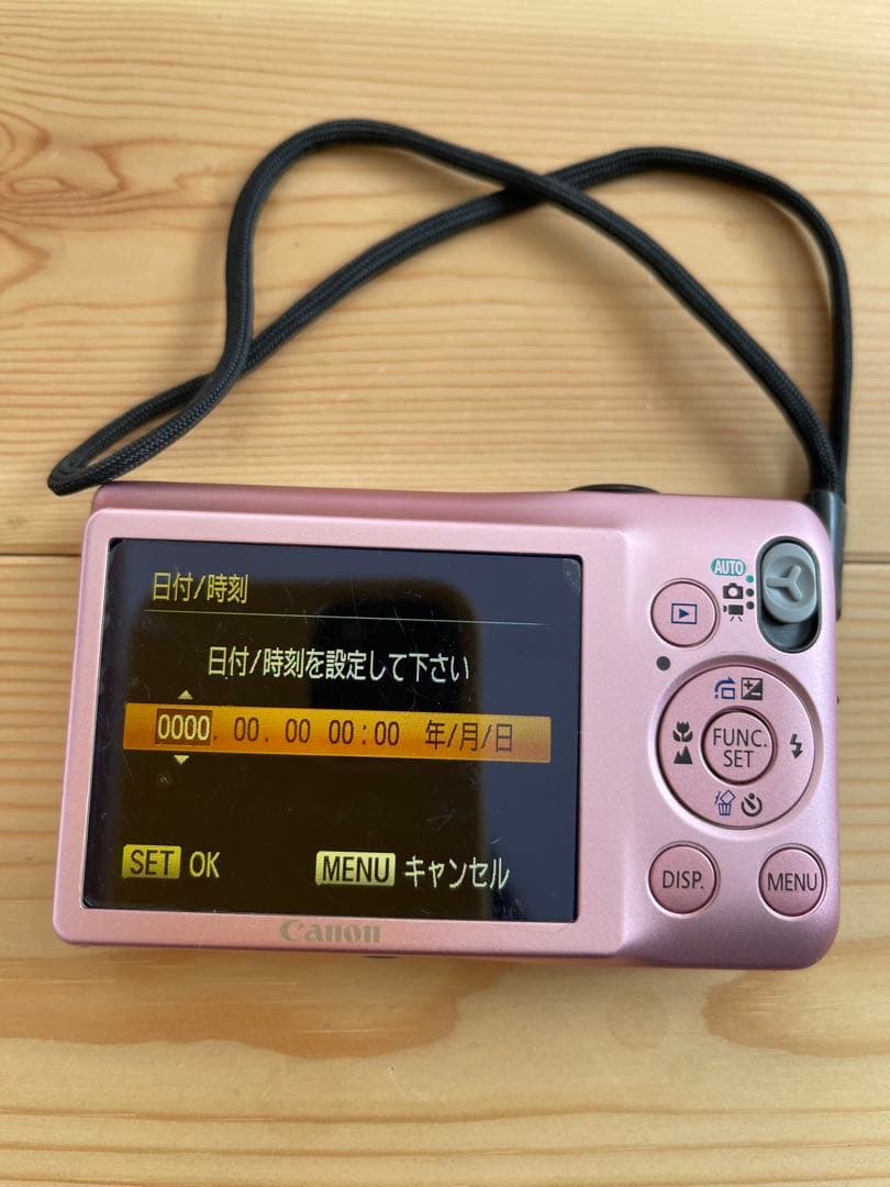 ケース＆SDカード付☆キャノンデジタルカメラCanon IXY200Fピンク