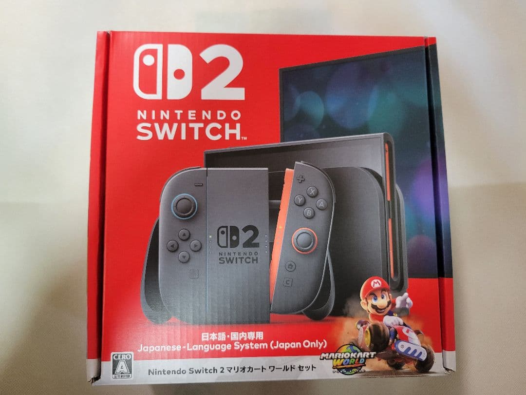 Nintendo Switch2 マリオカートセット　※マリオカート使用不可 Nintendo Switch 2 マリオカート ワールド セットが販売終了へ。コスト
