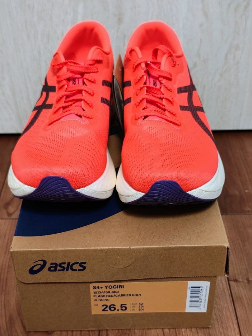 【新品未使用】ASICS S4+YOGIRI 26.5cm