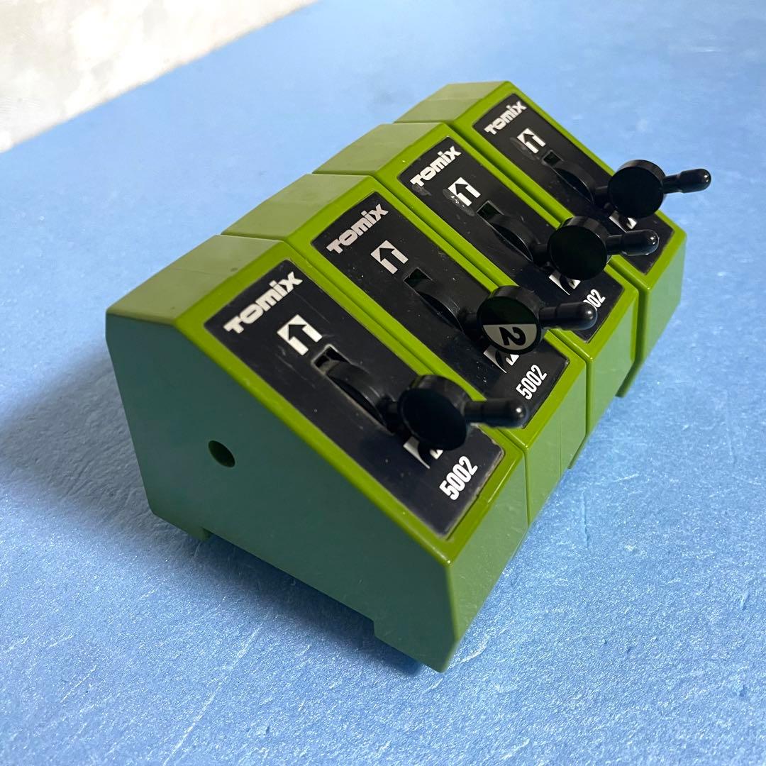 3580】Nゲージ TOMIX 5002 ポイントコントロールボックス 4個 - メルカリ
