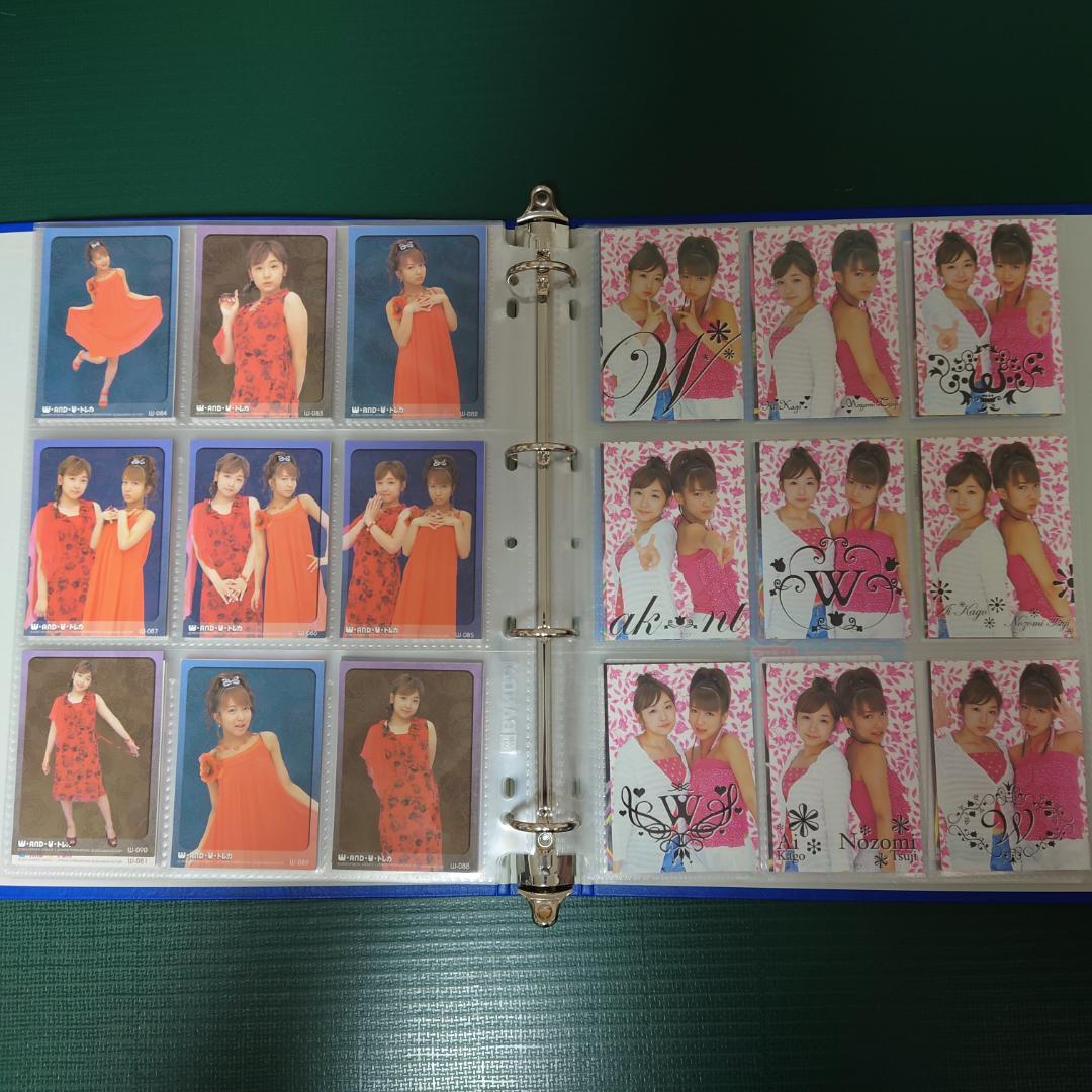 辻希美加護亜依ダブルユートレーディングカード108枚フルコンプ＋