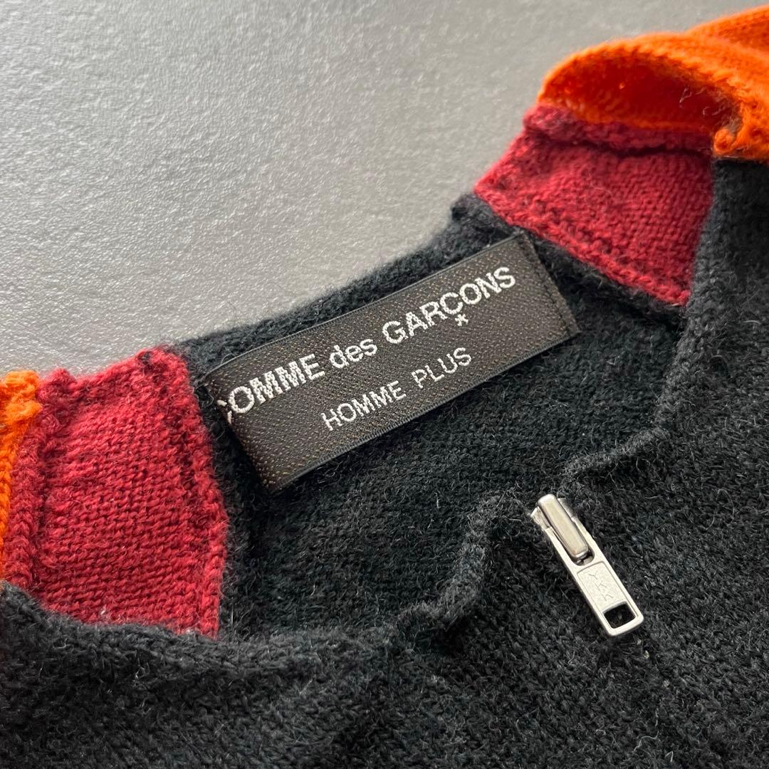 コムデギャルソンオムプリュス〈ドッキングニットセーター 2003AW