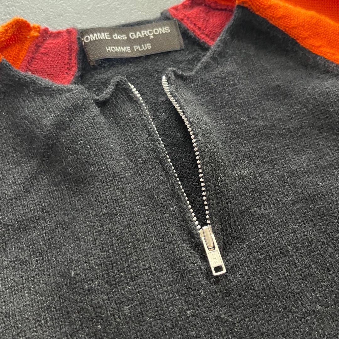 コムデギャルソンオムプリュス〈ドッキングニットセーター 2003AW