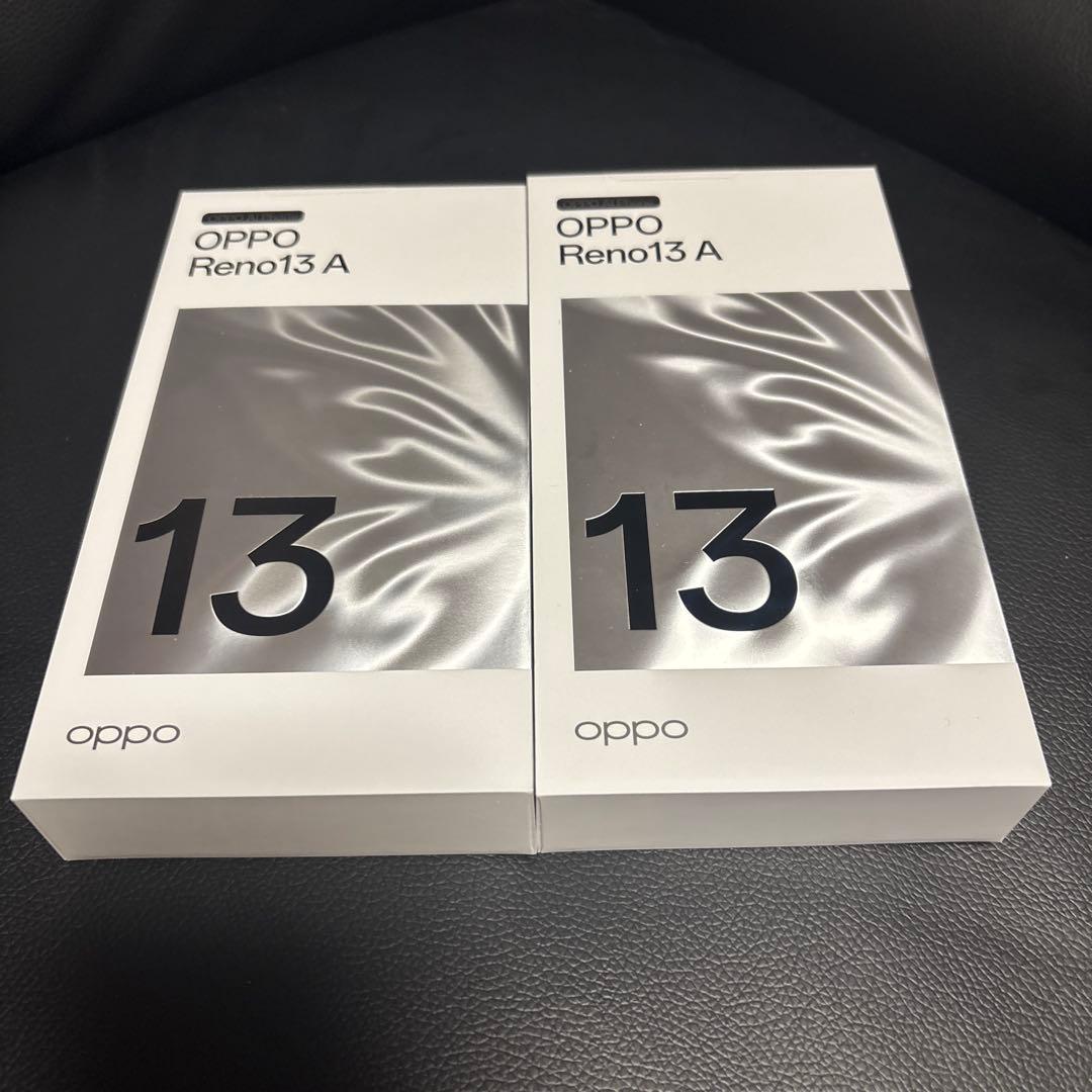 【2台】【新品】未使用　OPPO Reno13 A 本体と付属品 楽天市場】【純正品】OPPO Reno13 A (O Care 保証サ−ビス 2年一括