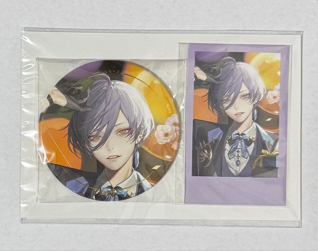 にじさんじ 榊ネス 誕生日グッズ2025 缶バッジ＆チェキ - メルカリ