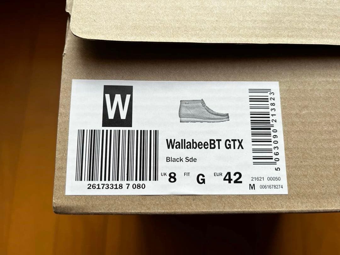 新品 Clarks ワラビーブーツ GORE-TEX 26.0cm