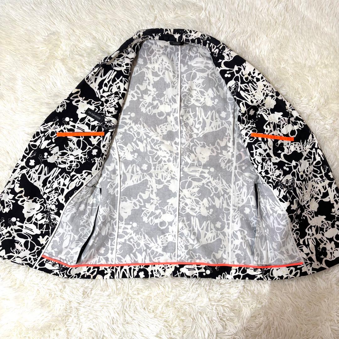 最終 JIL SANDER ジルサンダー 花柄 テーラードジャケット Mサイズ
