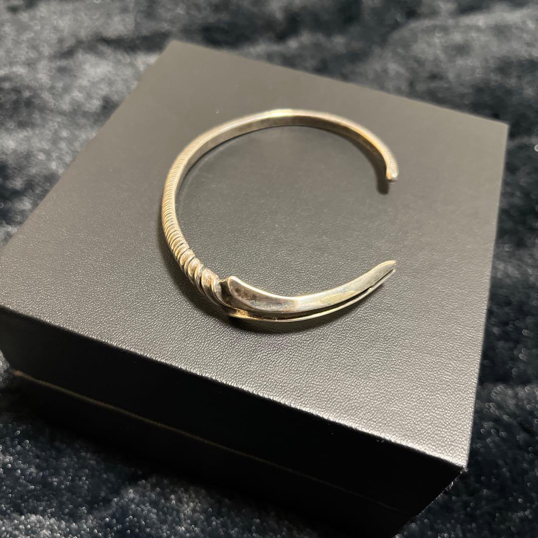 EVA×花唐草 SILVER ロンギヌスの槍 バングル ブレスレット 受注生産品】EVA×花唐草 collaboration SILVER ロンギヌスの槍 NEW