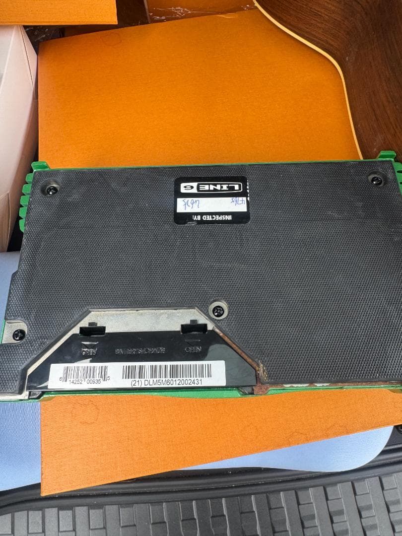 LINE 6 DL4 Delay Modeler グリーン アダプター無し Line6