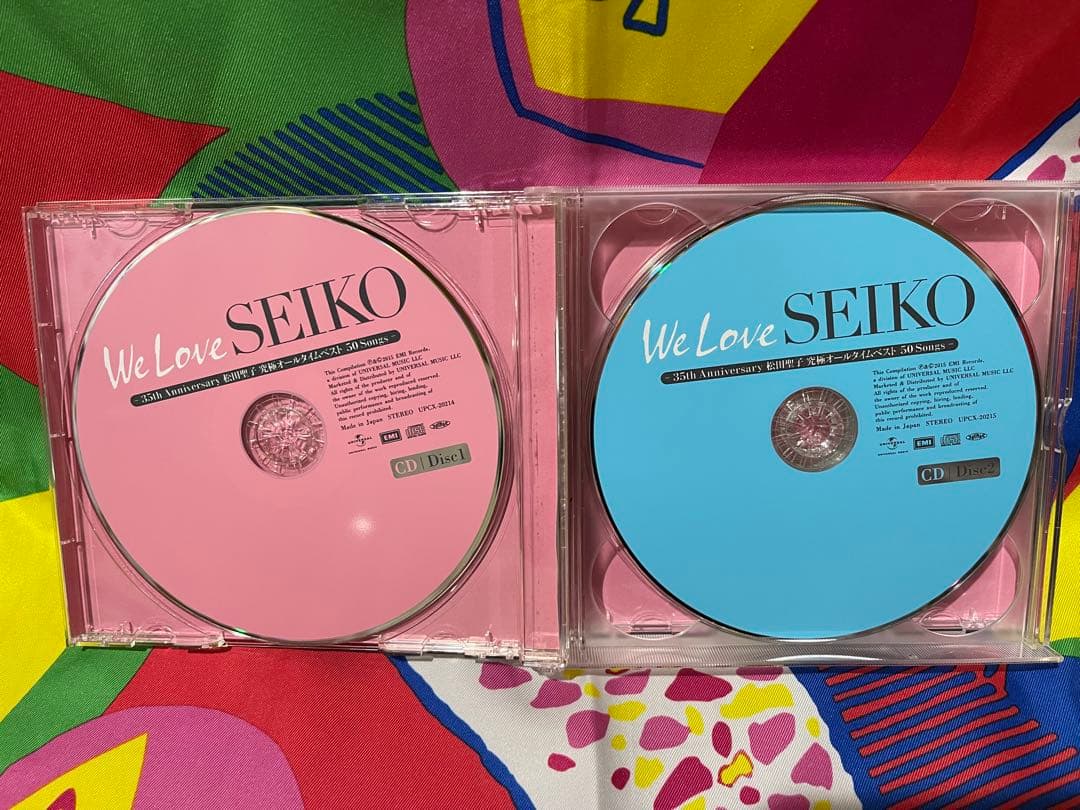 We Love SEIKO 35周年記念 CD+DVD 松田聖子 - メルカリ