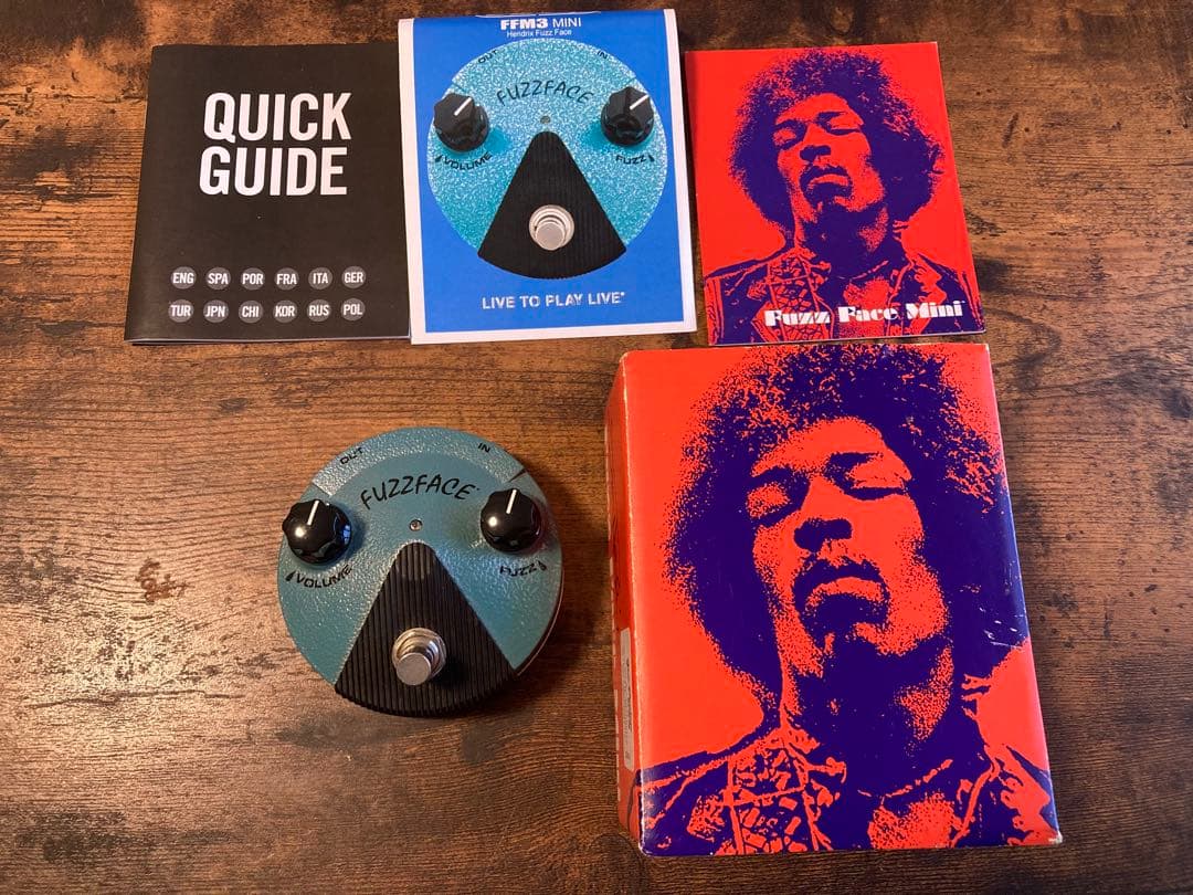 ギター FFM3 MINI Hendrix Fuzz Face JIMI HENDRIX® FUZZ FACE® MINI DISTORTION - Dunlop