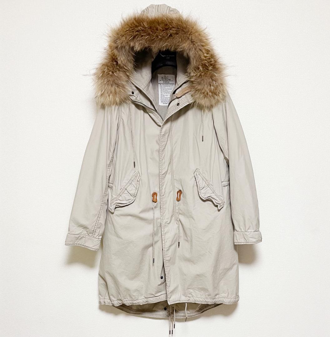 ほぼ新品 Y2K ゴア【GOA】フィンランドラクーン 4WAYモッズコート