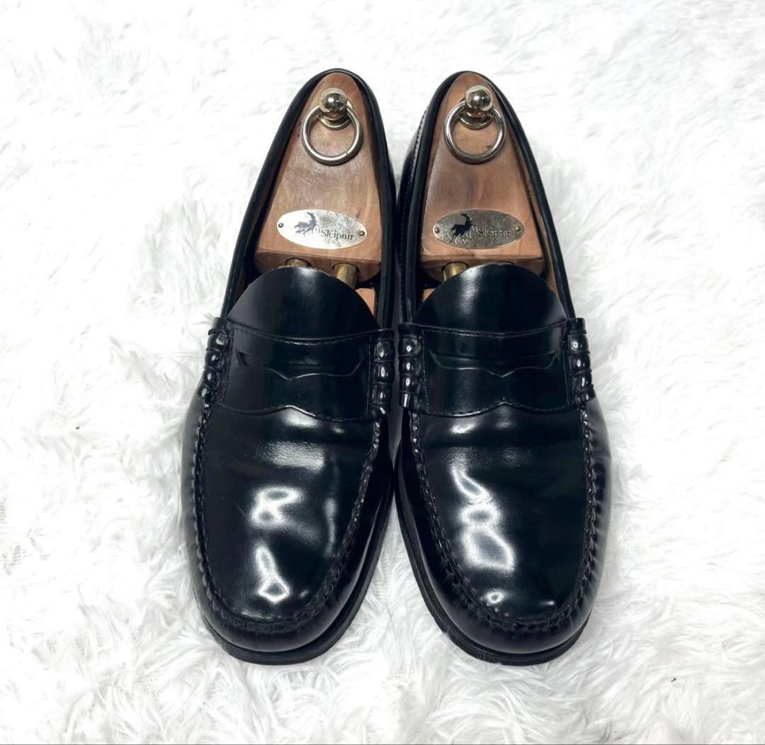 【美品】 G.H.BASS ローファー LARSON ラーソン 27cm
