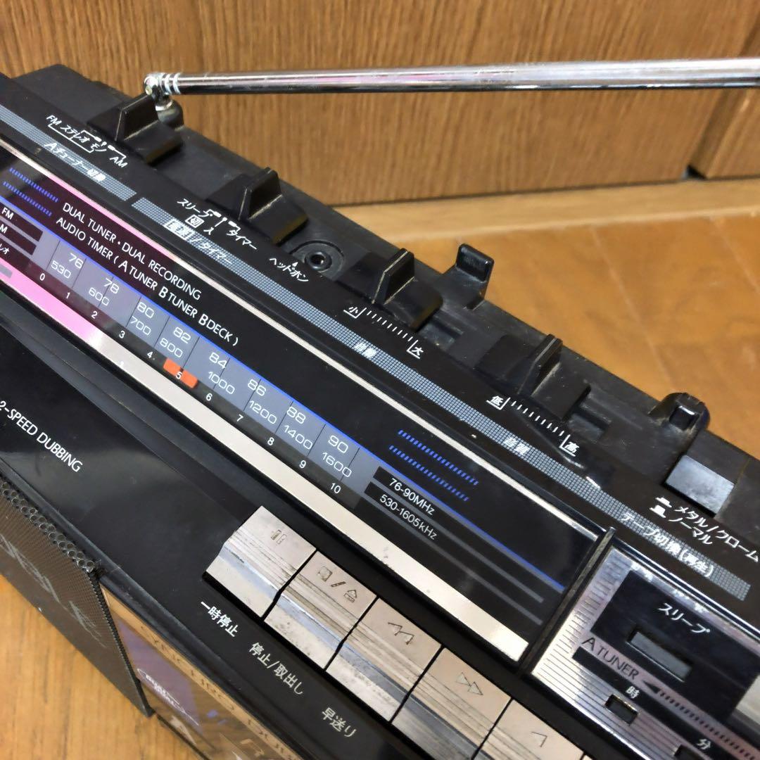 昭和 ビンテージ 当時物 Victor ビクター ラジカセ RC-W77 レトロ