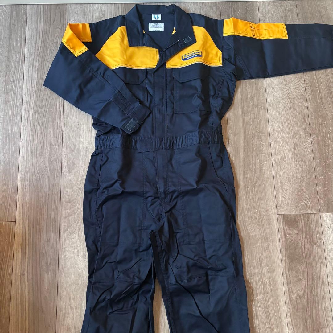 NEW HOLLAND オーバーオール・つなぎ ネイビー/イエロー NEW HOLLAND つなぎ メンズ SIZE XL ネイビー｜トレファクONLINE