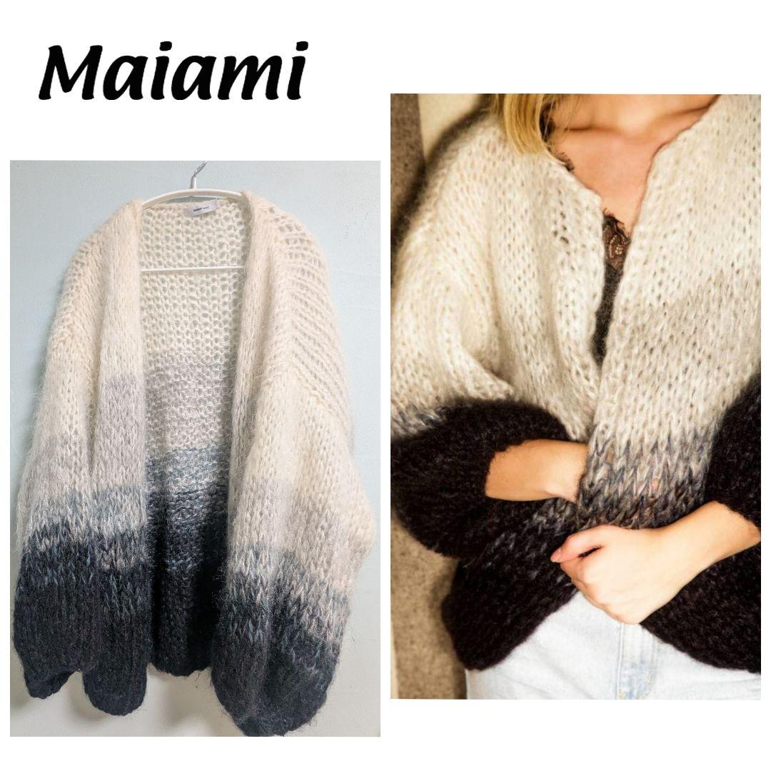 マイアミ Maiami モヘアビッグカーディガンの通販はau PAY マーケット