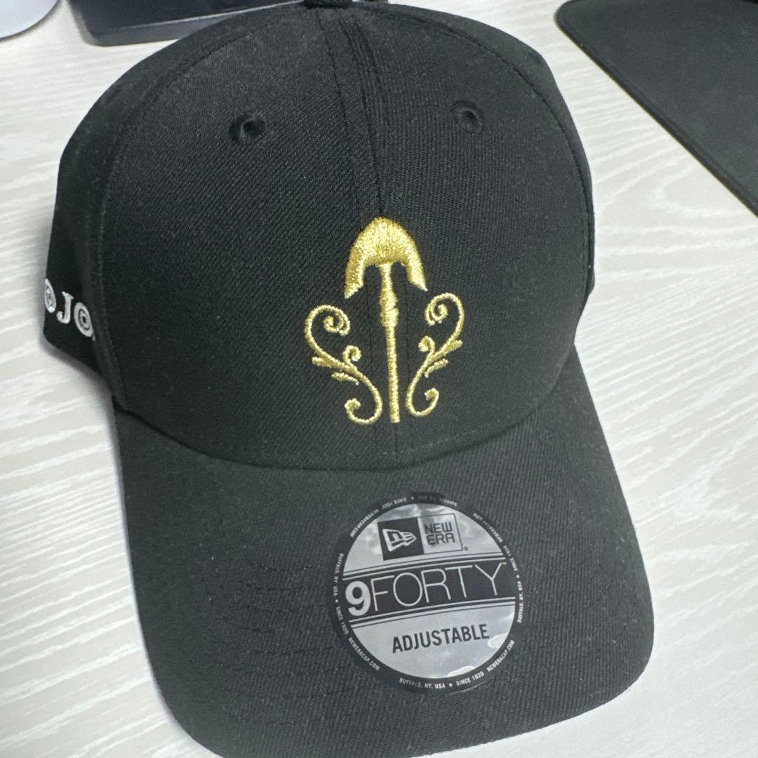 NEW ERA 9FORTY ジョジョ　黄金の風　コラボ　「矢」 ジョジョ 黄金の風」“To be continued”や“スタンドの矢”デザインも