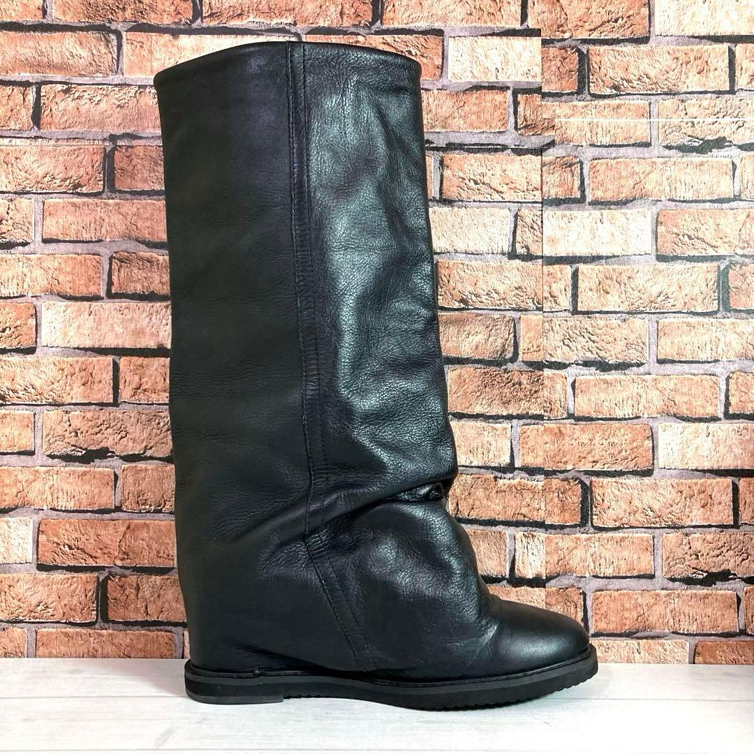 美品□ZUCCa□ナウシカブーツ✨【L】ロングブーツ パンツブーツ く