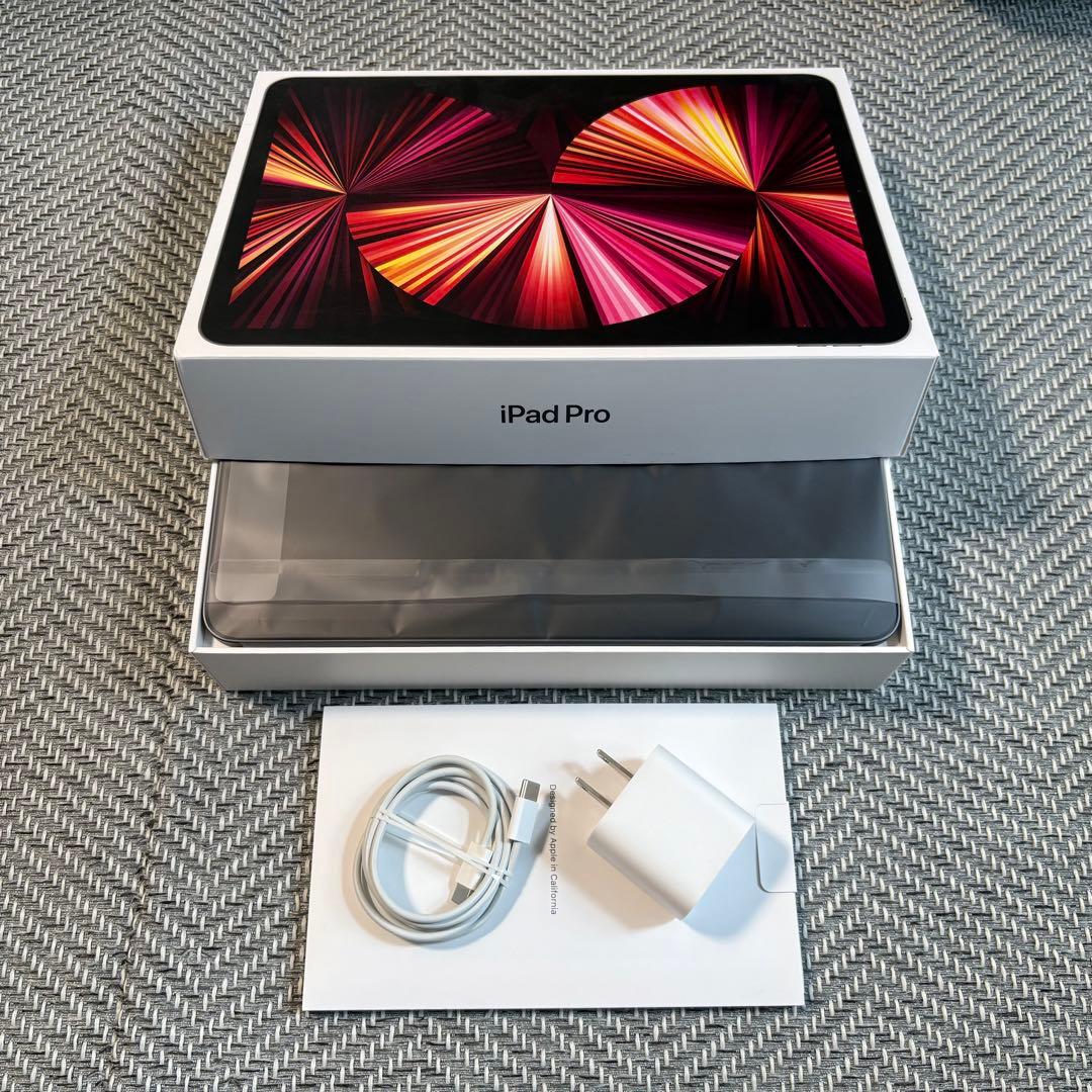 美品｜iPad Pro 第3世代11-inch 128GB Space Grey Apple 11-inch iPad Pro Wi-Fi 128GB - Space Gray (2021, 3rd