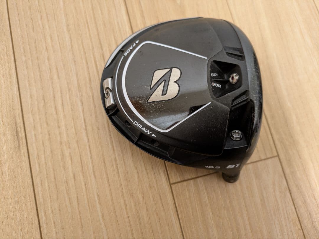 ブリヂストン B1 ドライバー 10．5度 ヘッド単品 - メルカリ