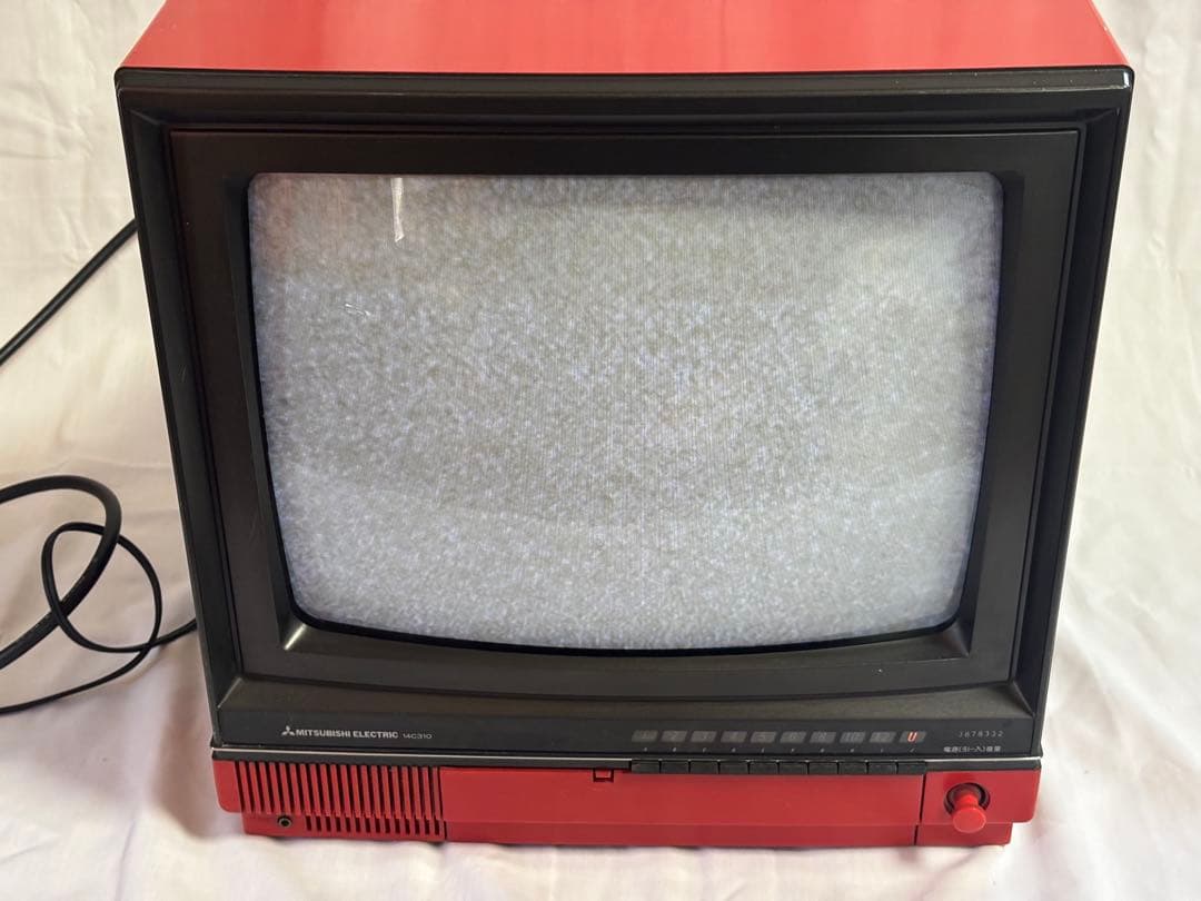 特価‼️即日発送】昭和レトロ 1984年MITSUBISHI ブラウン管テレビ
