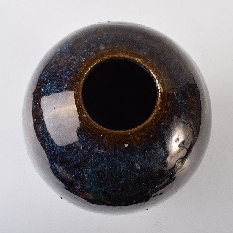 中国 海鼠釉 花瓶 壷 在銘 C R8613 - メルカリ