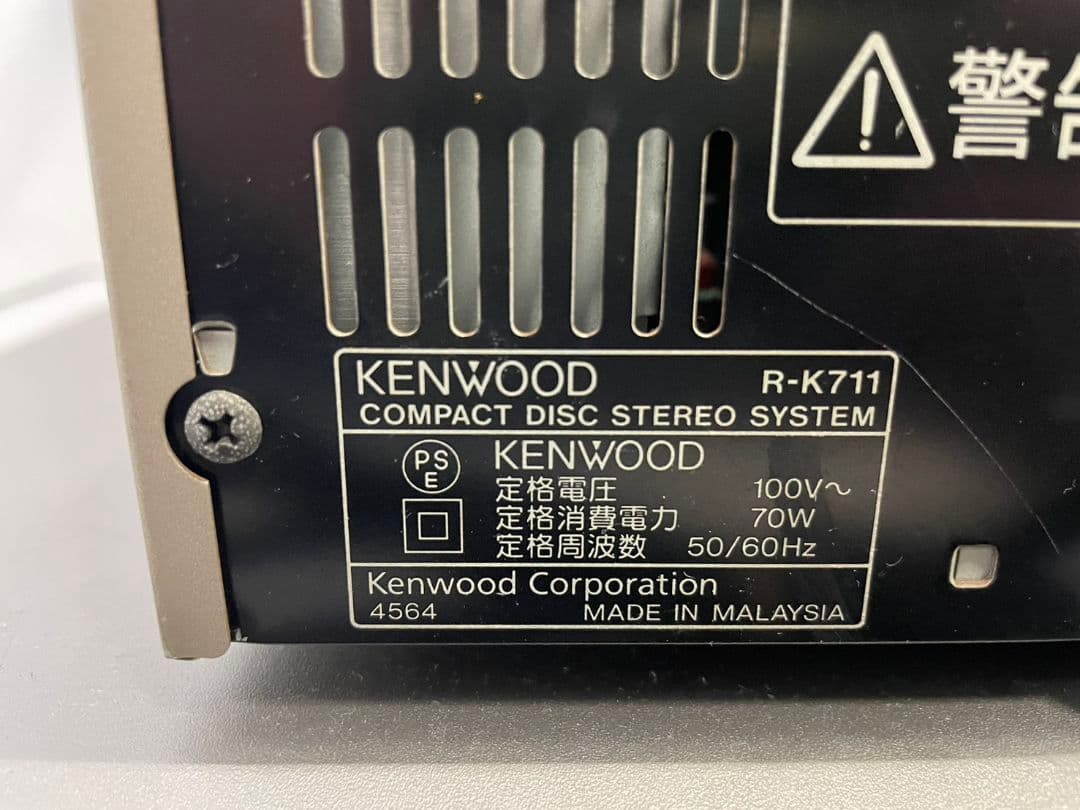 JVC KENWOOD ケンウッド R-K711 システムコンポ K711 KENWOOD